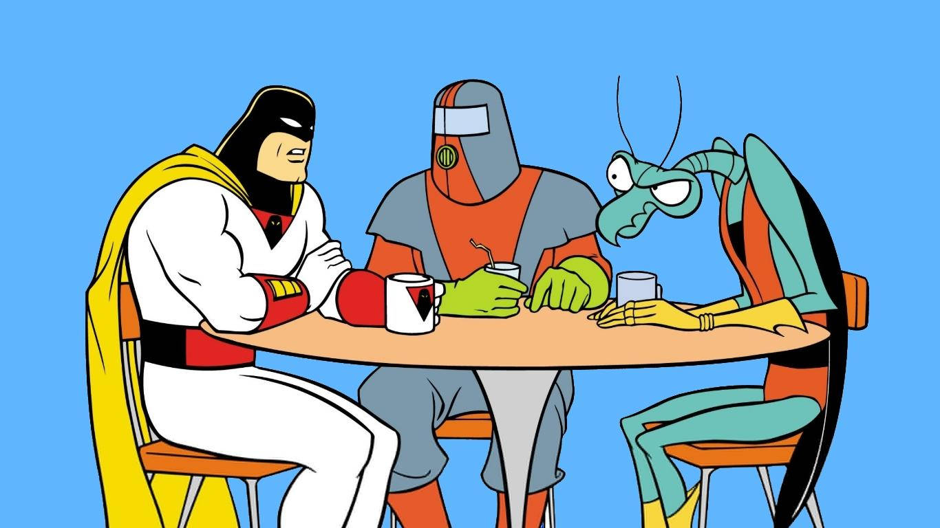 Space Ghost Discussion Background