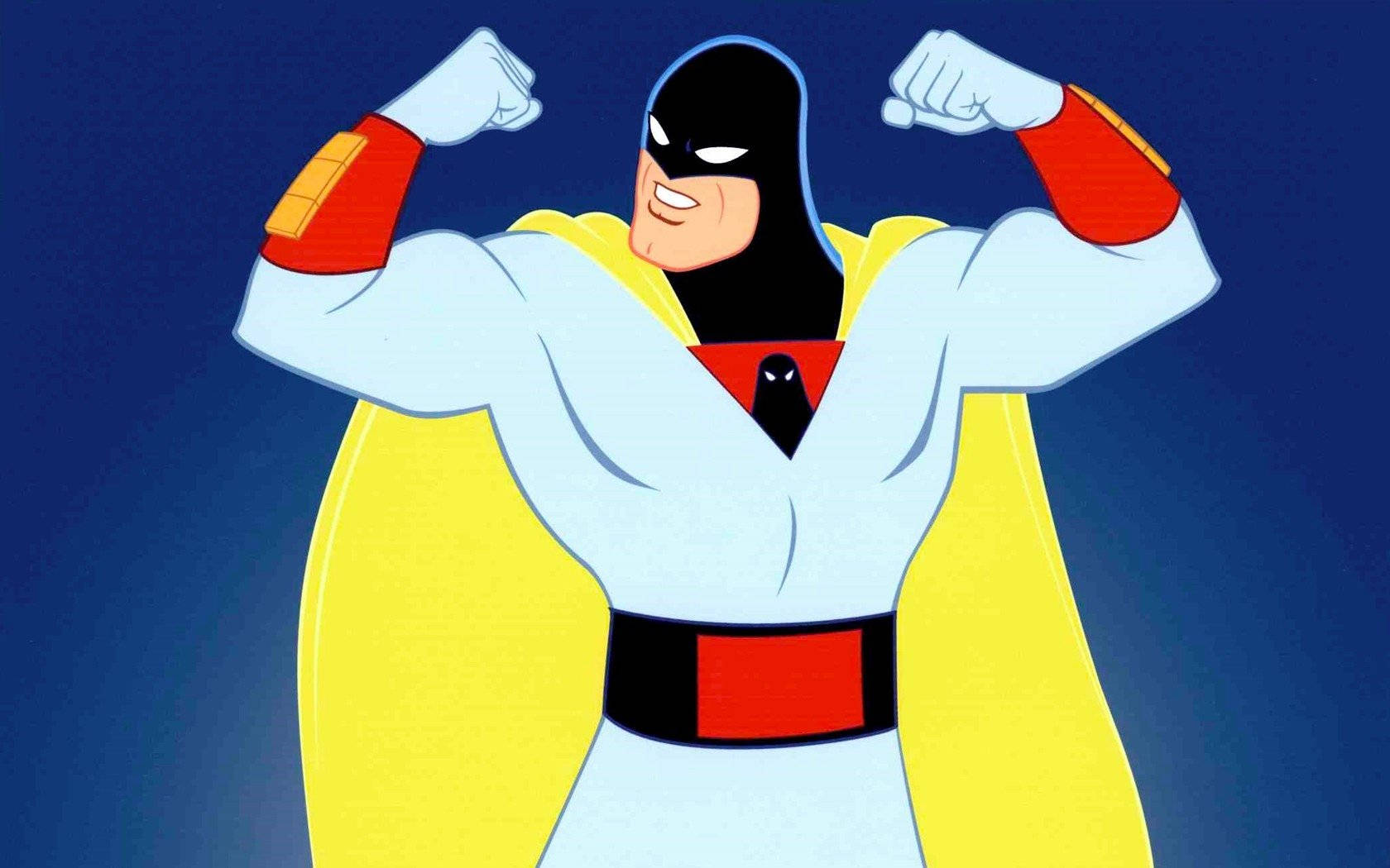 Space Ghost Flexing