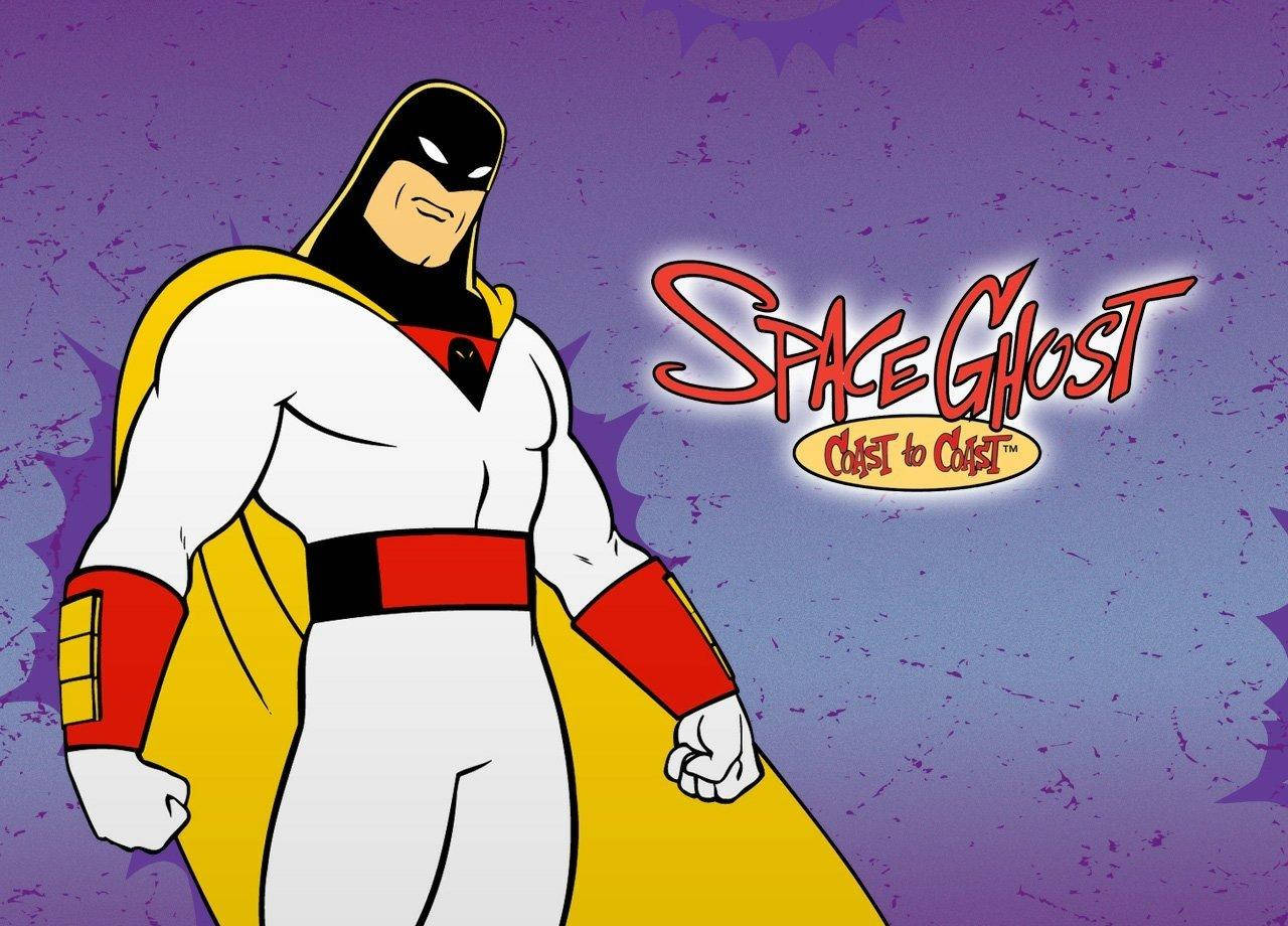 Space Ghost Purple Background Background