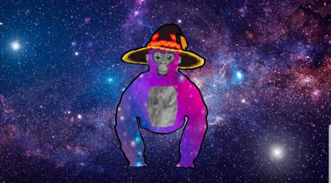 Space Gorilla Tag Pfp Background