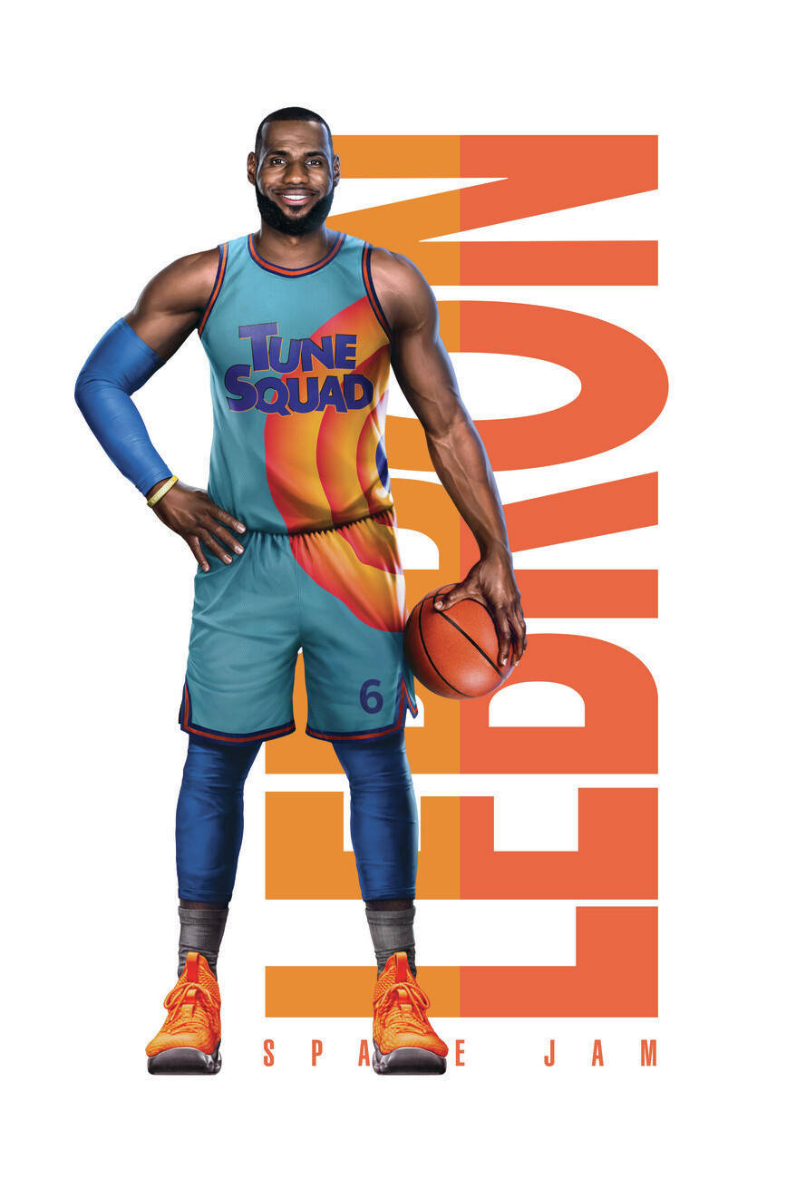 Space Jam 2 Lebron Background