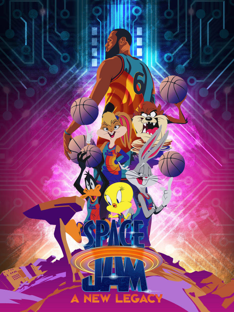 Space Jam 2 Poster Background