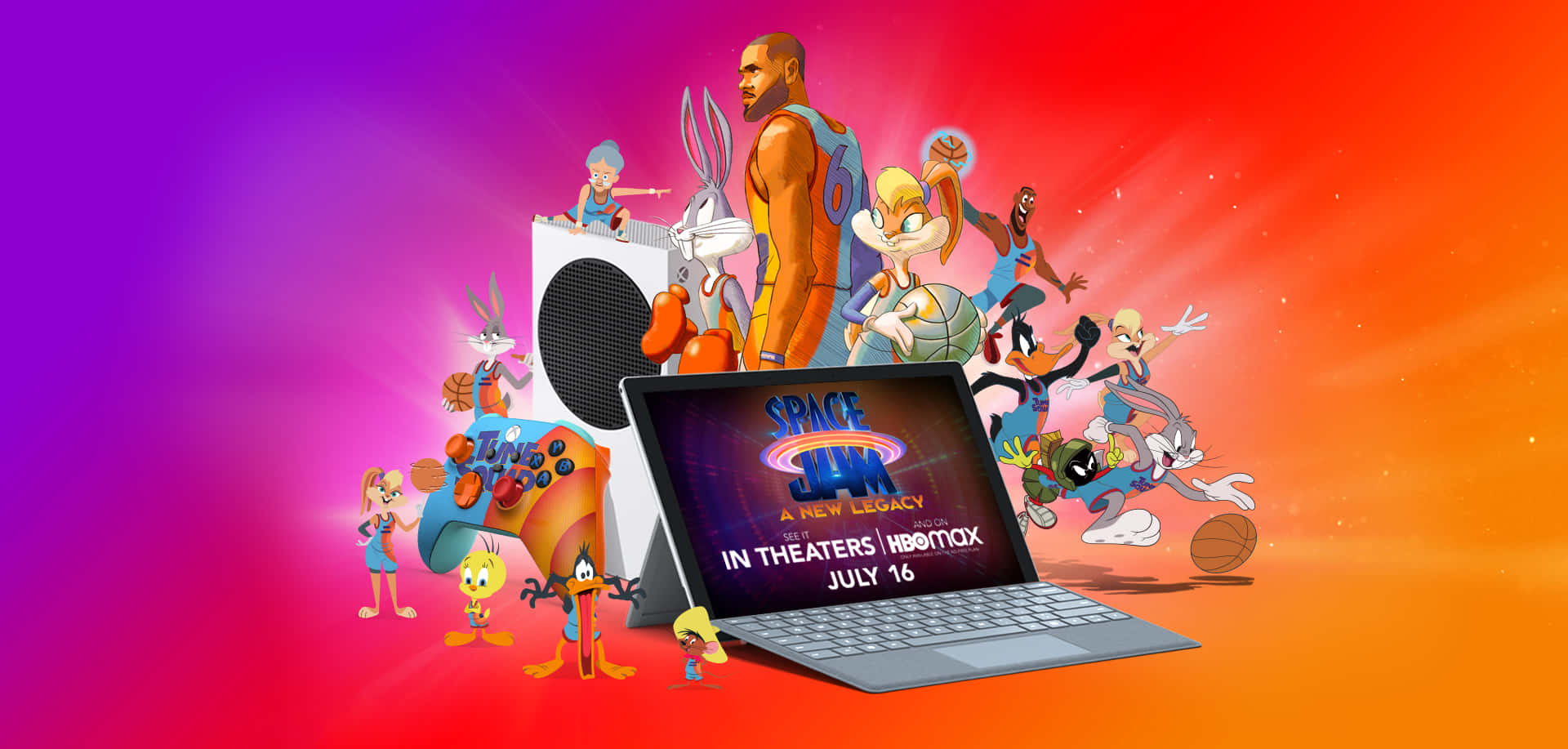Space Jam: A New Legacy Background