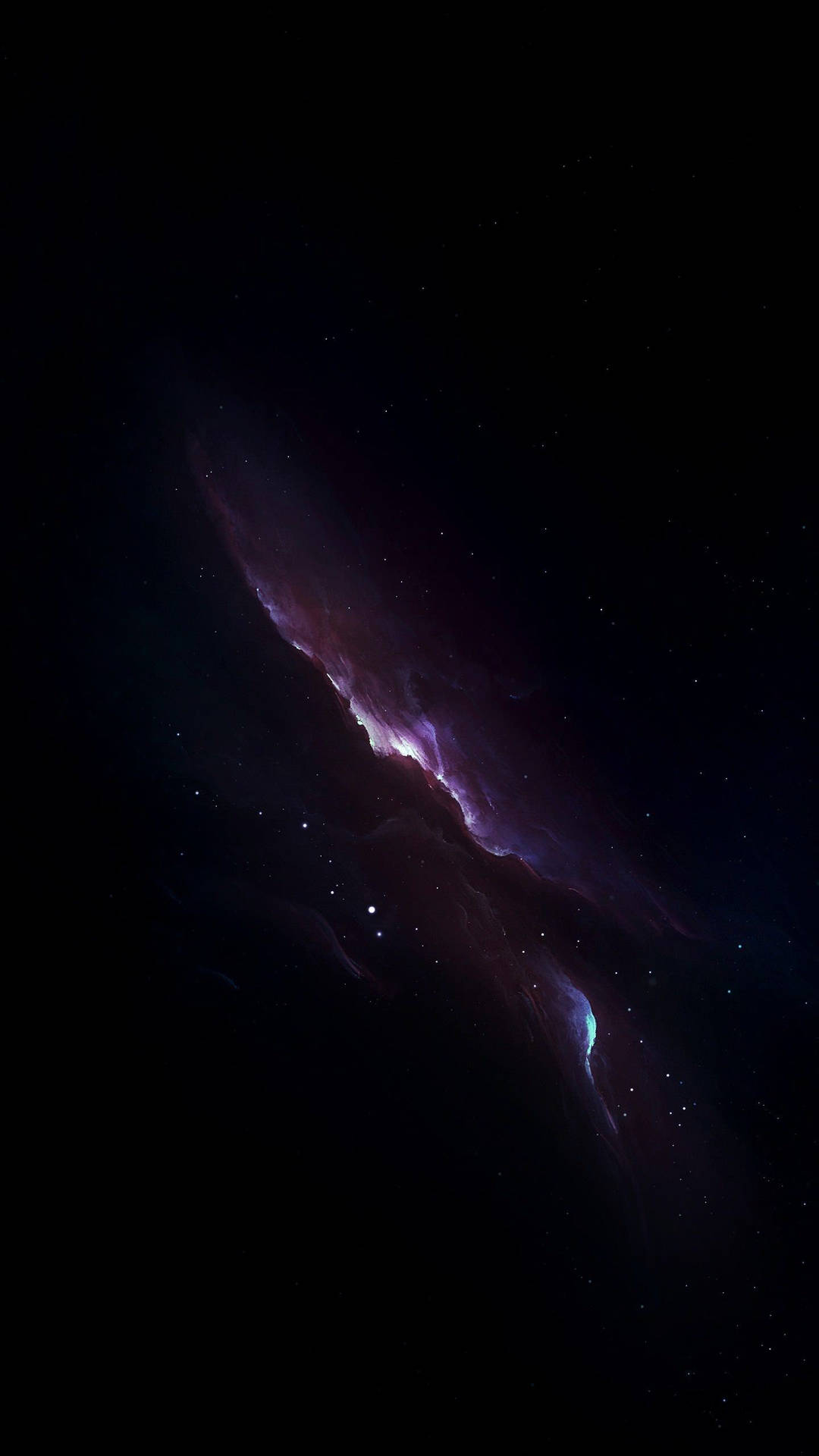 Space Nebula Oled Iphone Background