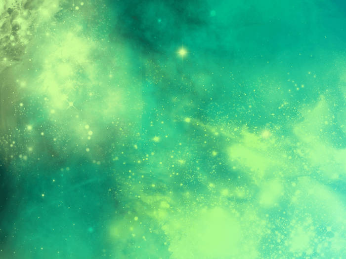Space Pastel Green Aesthetic