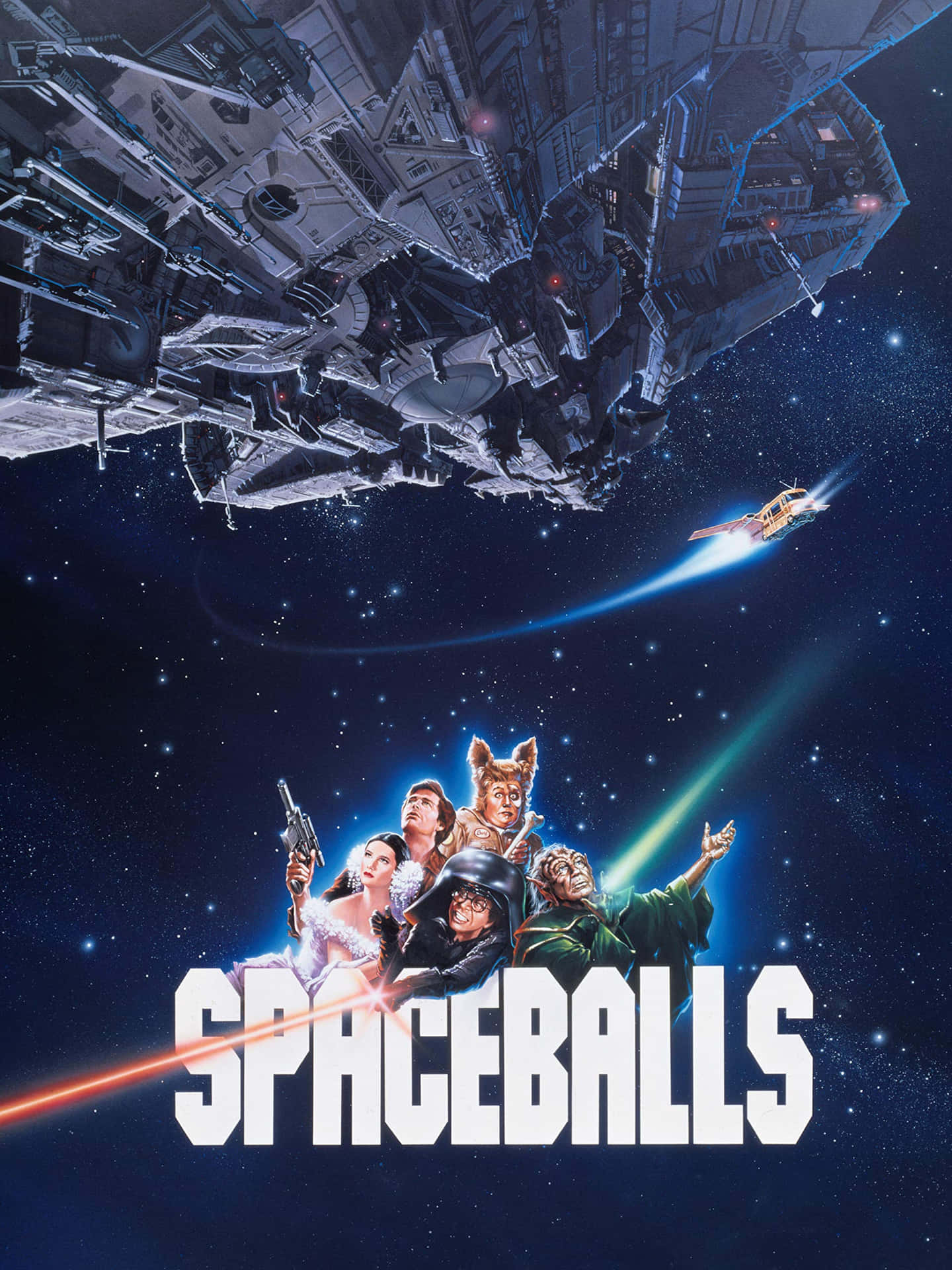 Spaceballs Spaceball One Poster Background