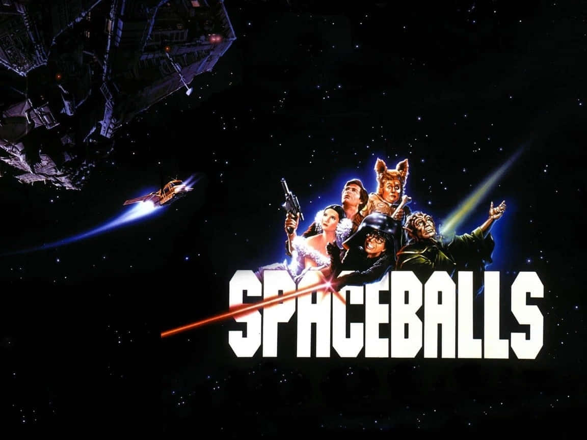 'spaceballs - The Classic Sci-fi Comedy!' Background