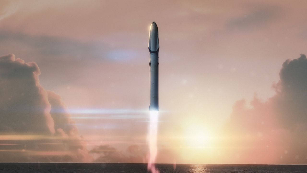 Spacex Big Falcon Rocket