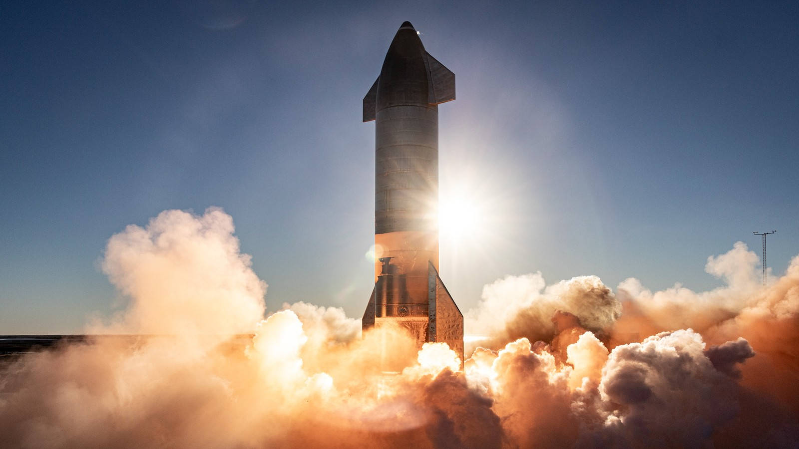 Spacex Starship Night Launch