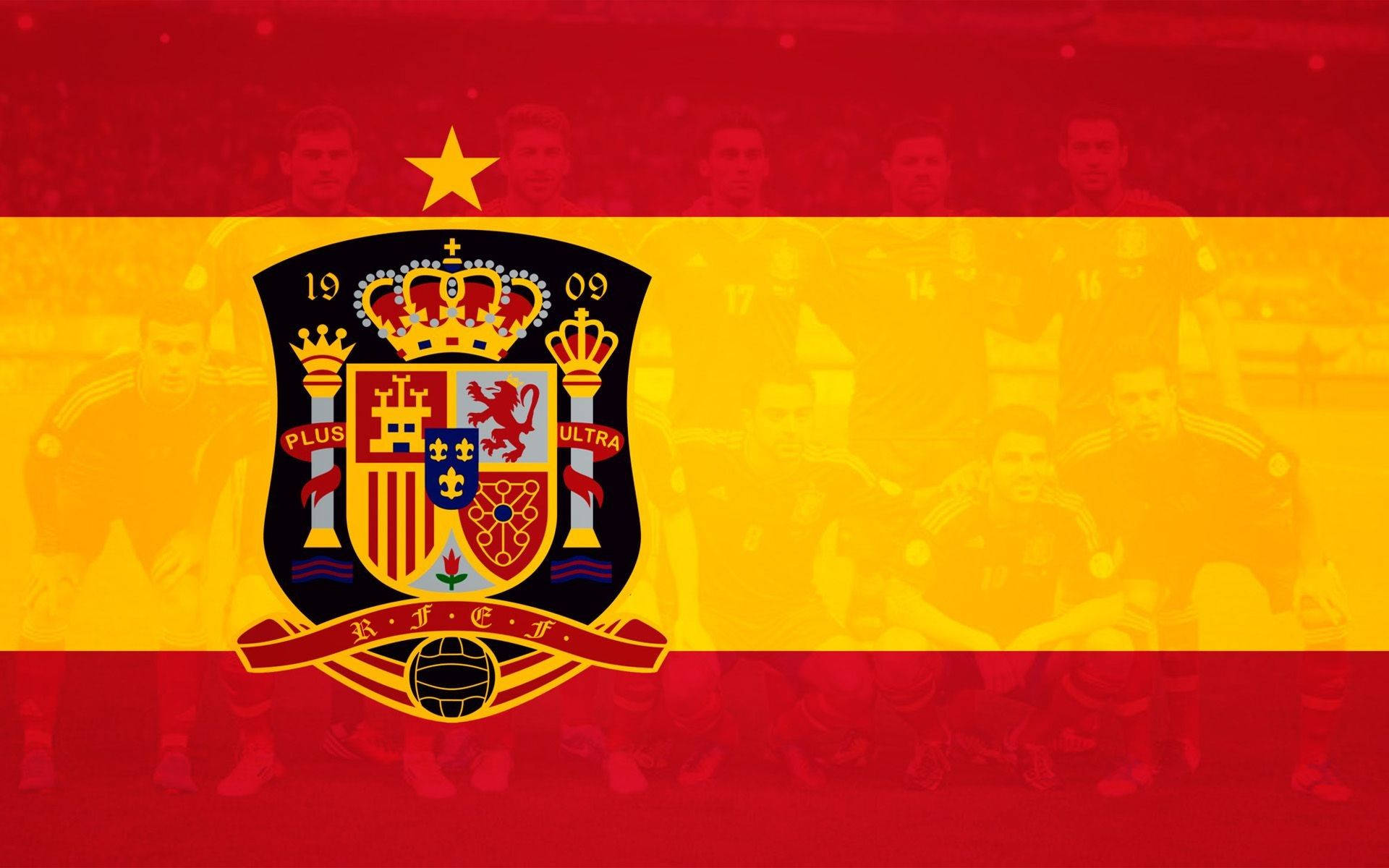 Spain Flag Real Madrid Background