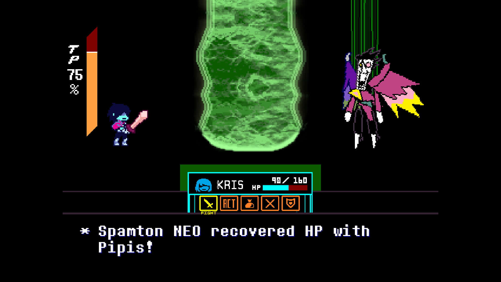 Spamton, The Mysterious Salesman From A Video Game Background