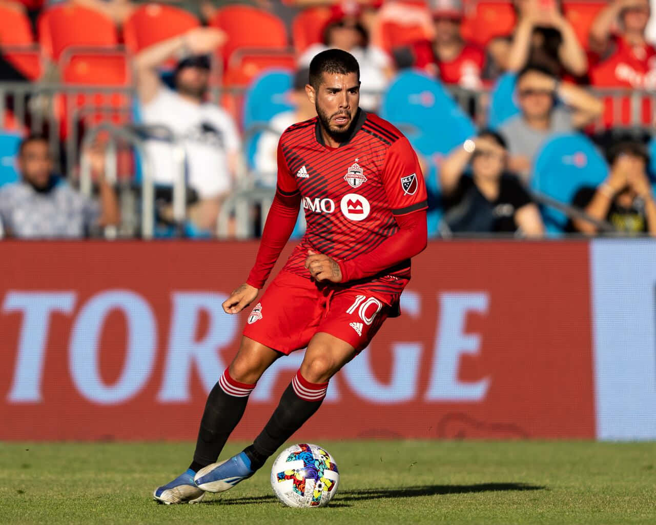 Spanish Football Player Alejandro Pozuelo Toronto Fc