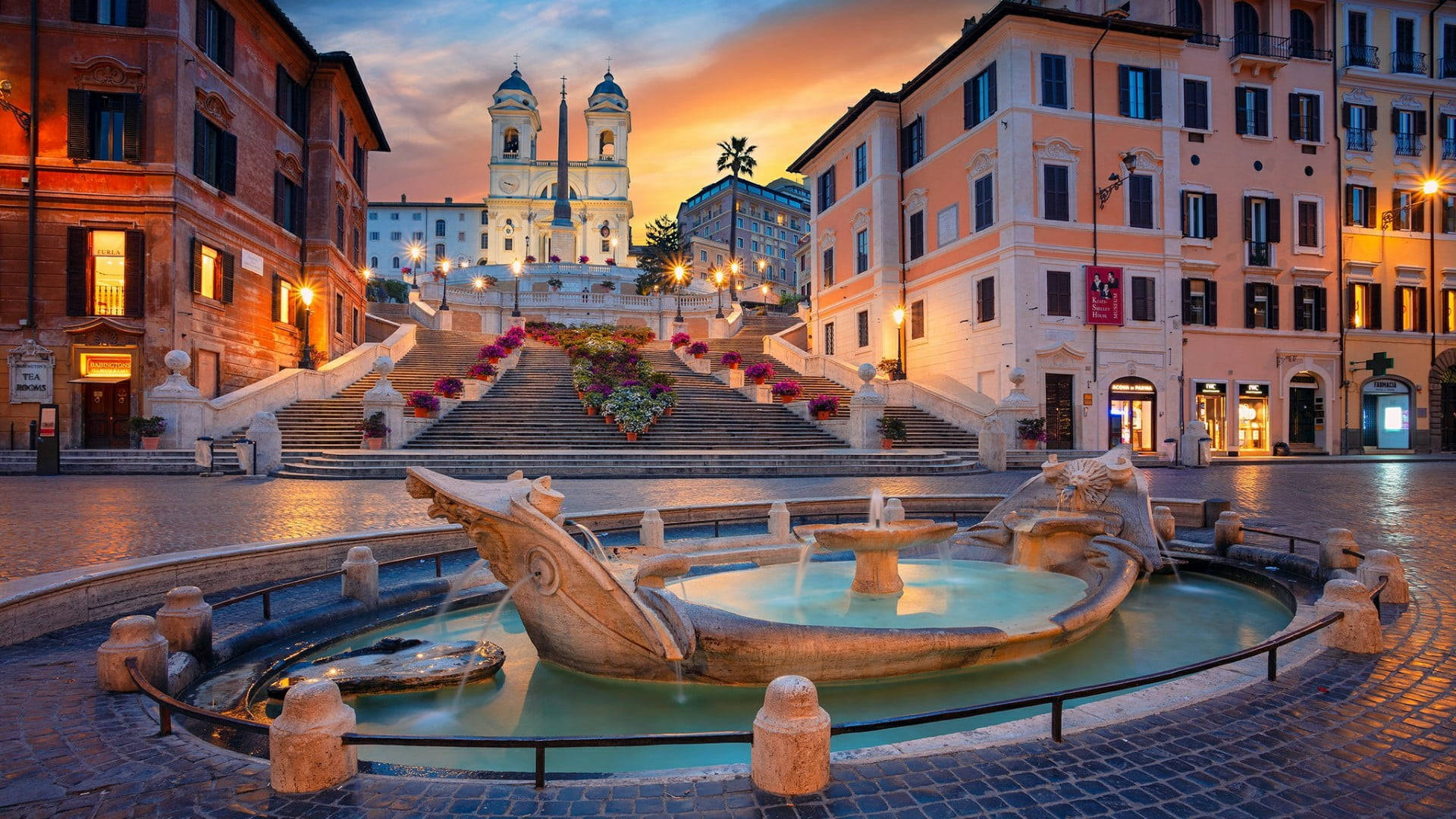 Spanish Steps In Rome