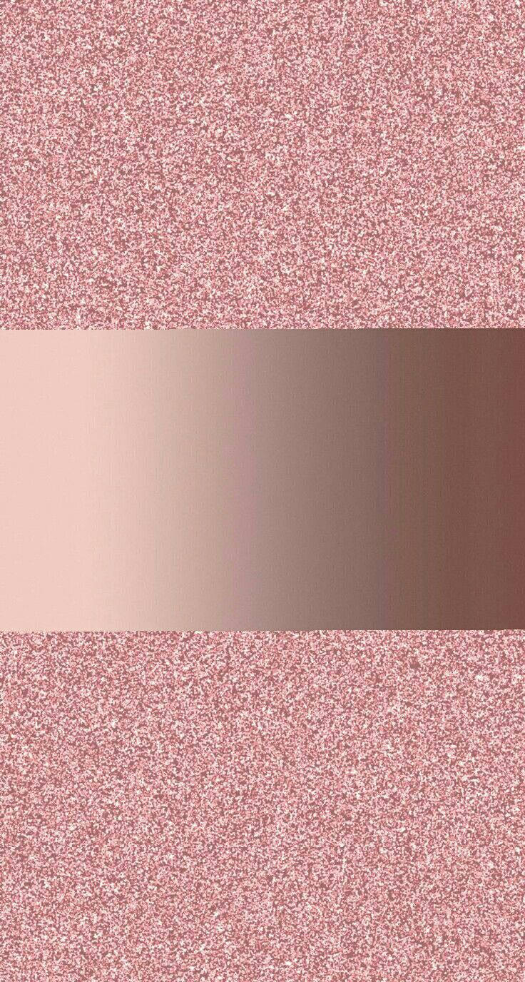 Sparkle, Shine & Luxury In Rose Gold Background