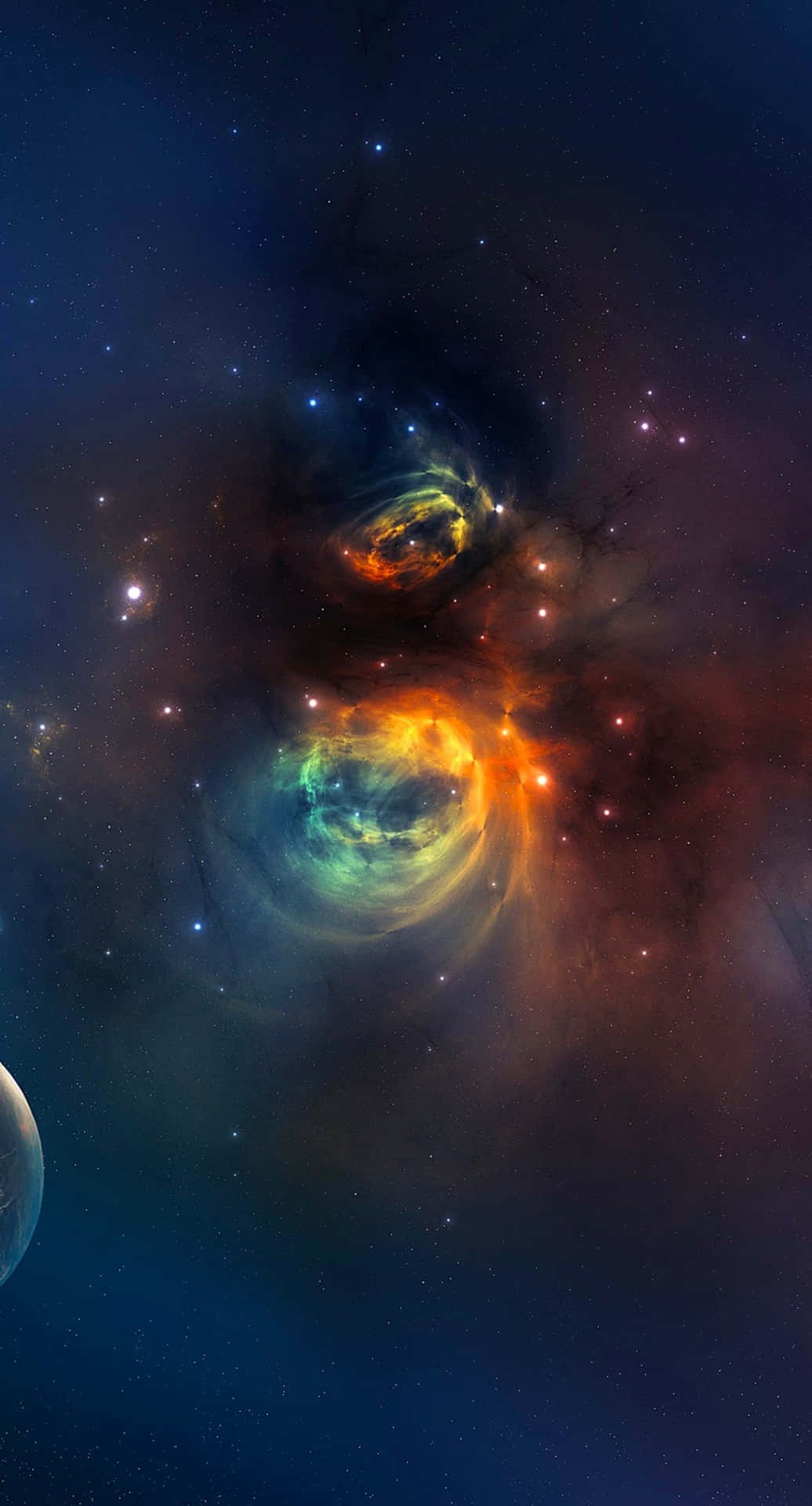 Sparkles And Gleams In The Universe Iphone Background