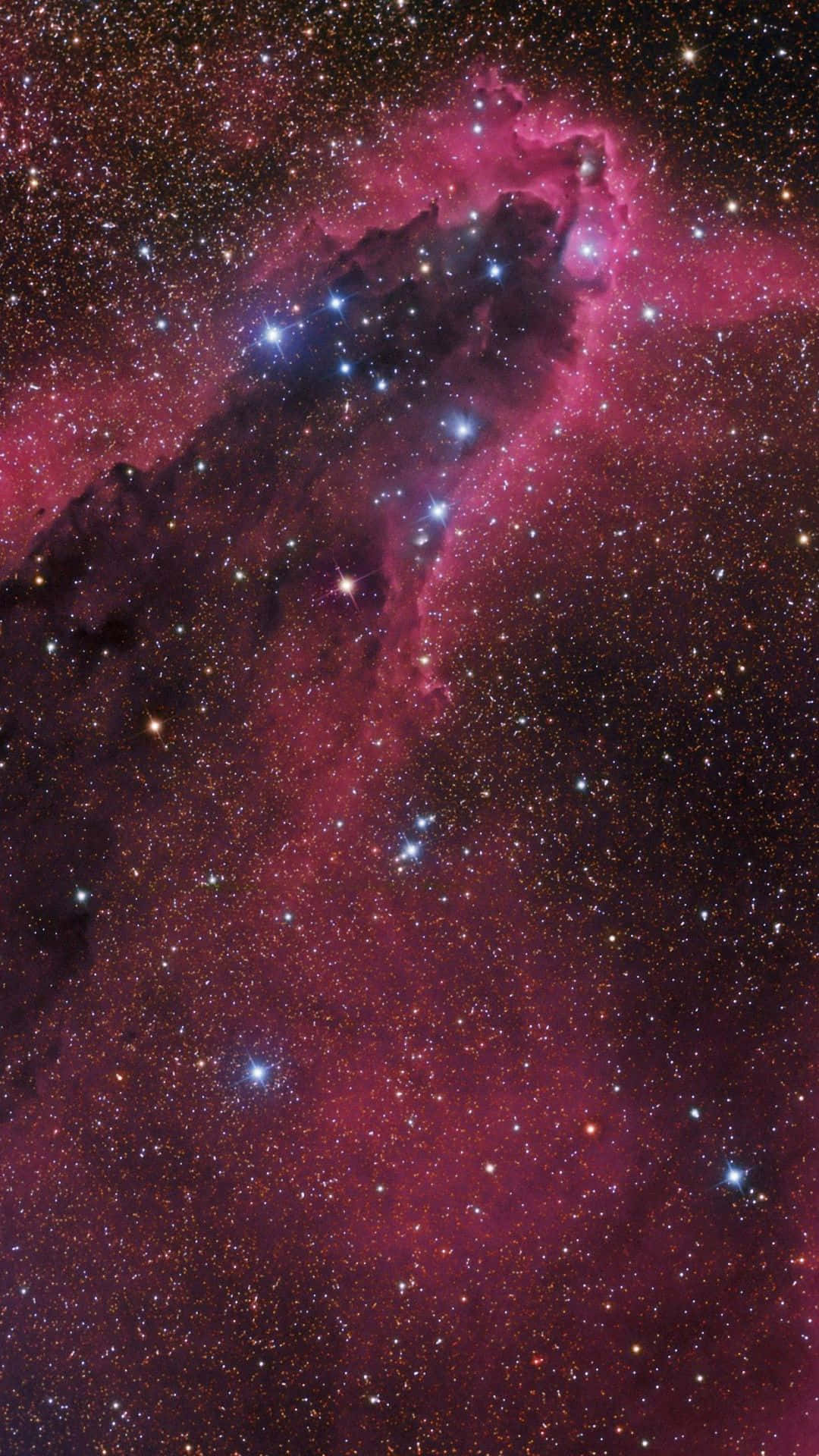 Sparkles In Universe Iphone Background