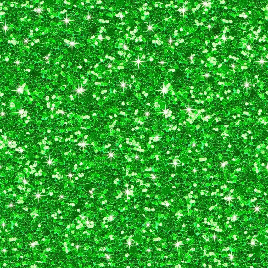 Sparkling Green Glitter Hd