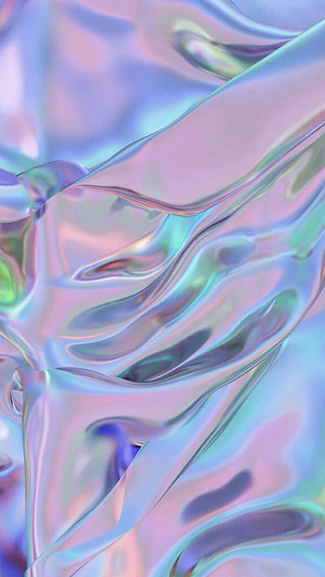 Sparkling Pastel Crystal With Bright Reflections Background