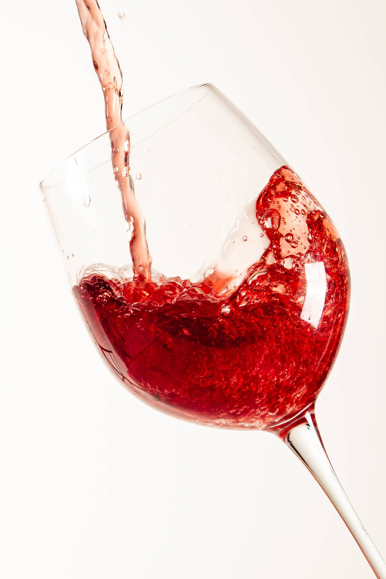 Sparkling Red Wine Background