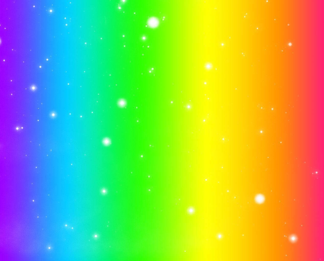 Sparkling Vertical Rainbow Background