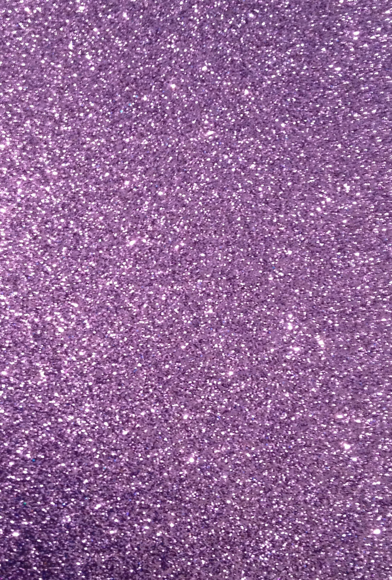 Sparkly Glitters On A Purple Background