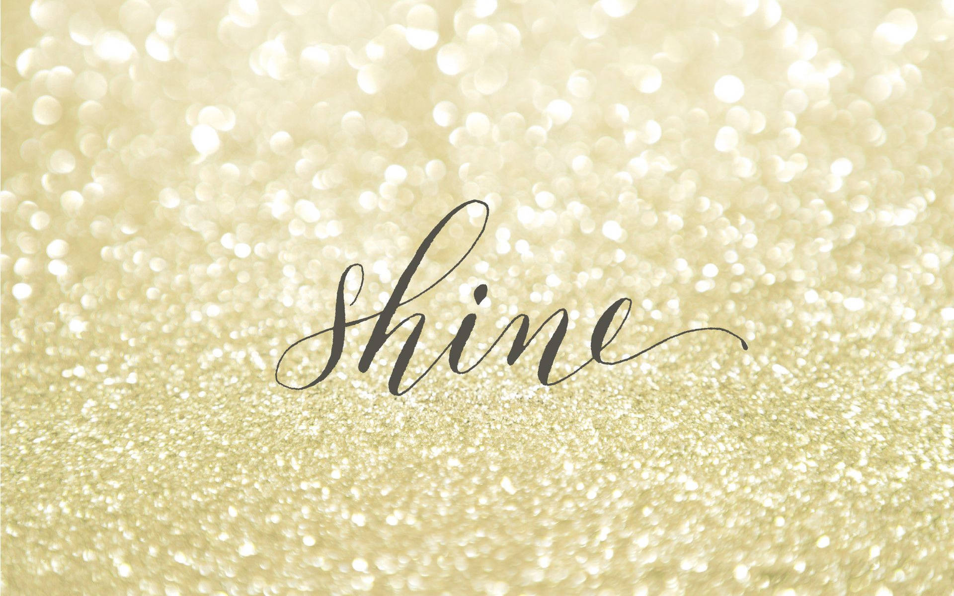 Sparkly Shine Text Graphics