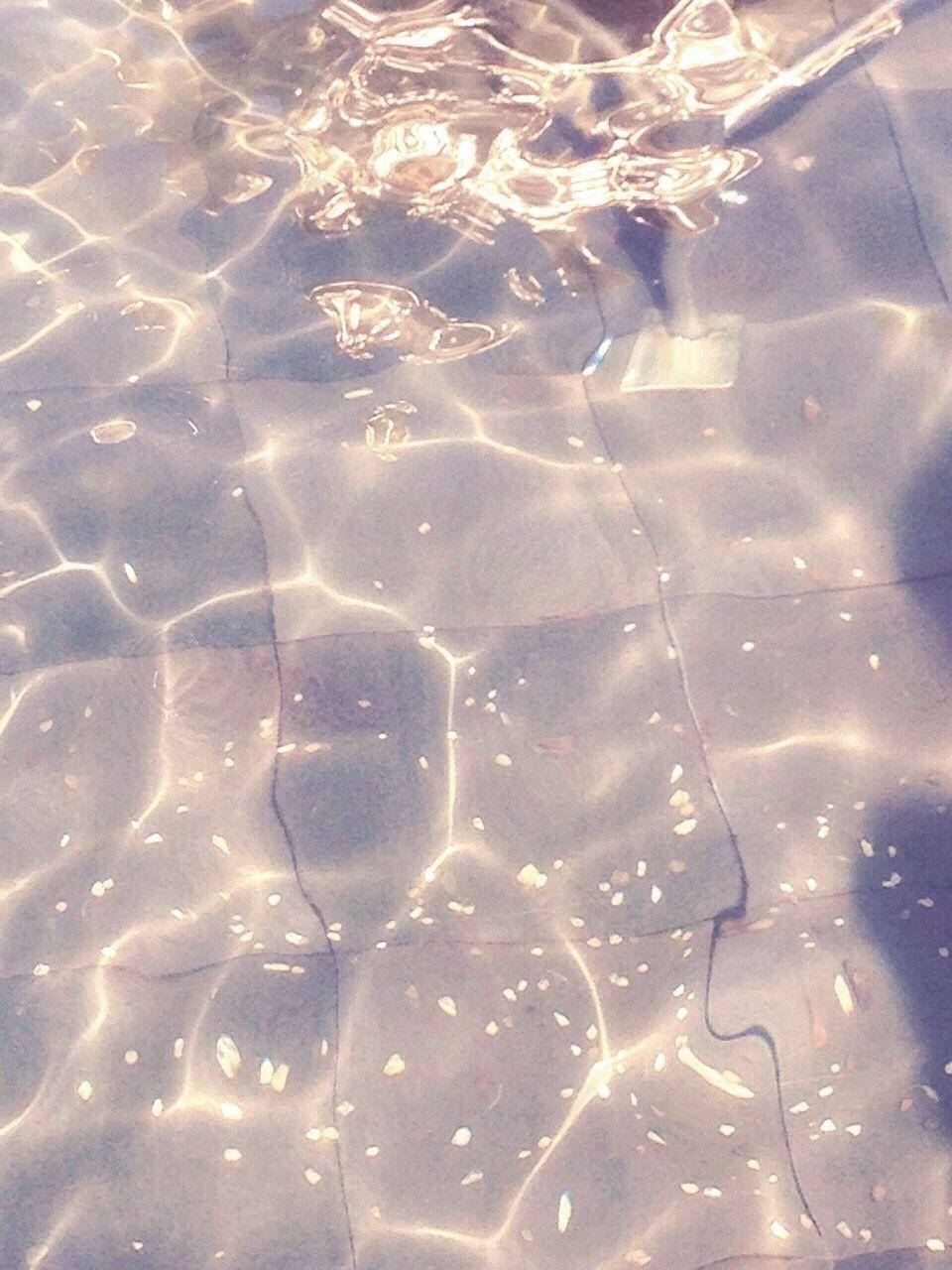 Sparkly Water Aesthetic Background