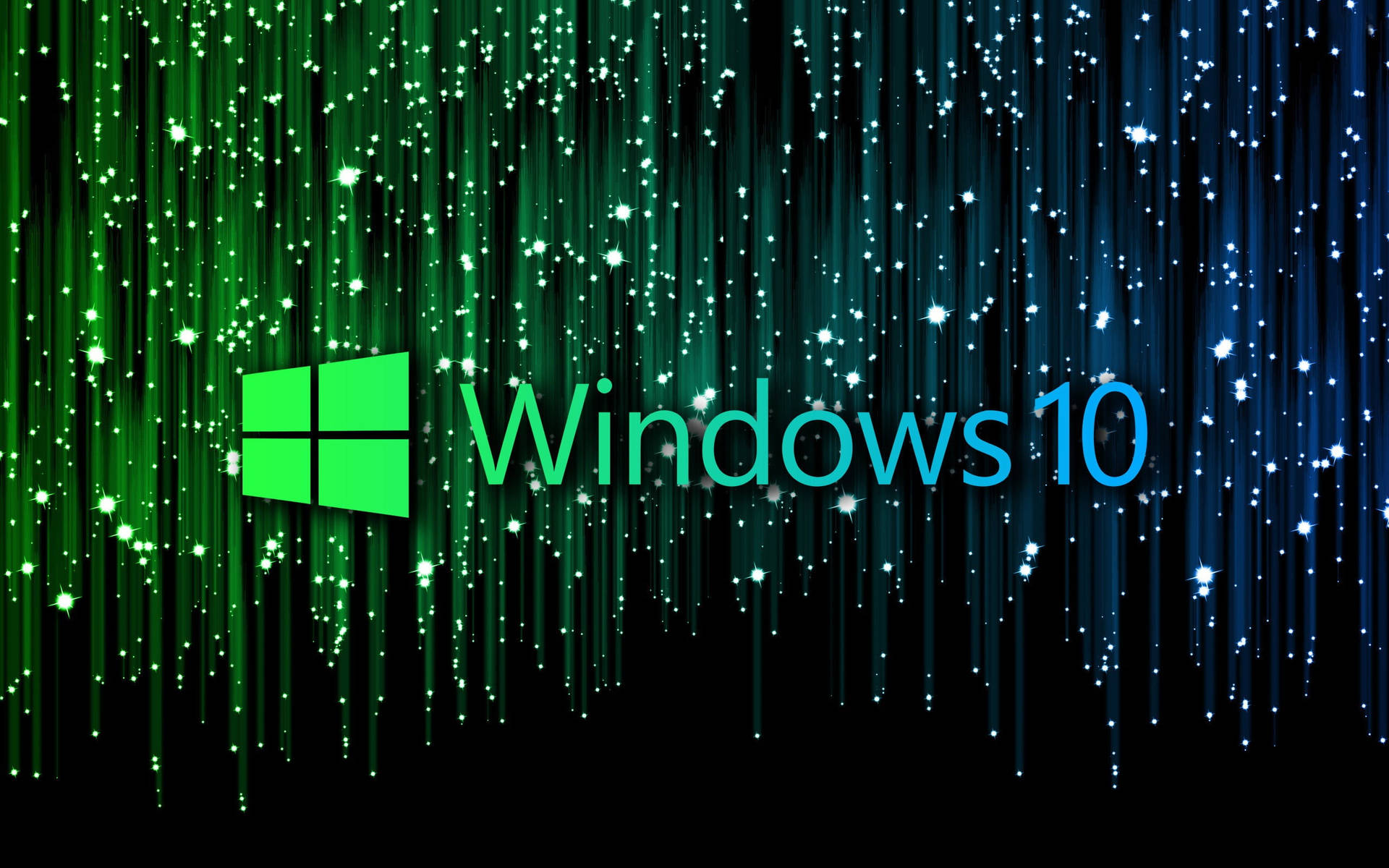 Sparkly Windows 10 Theme Background