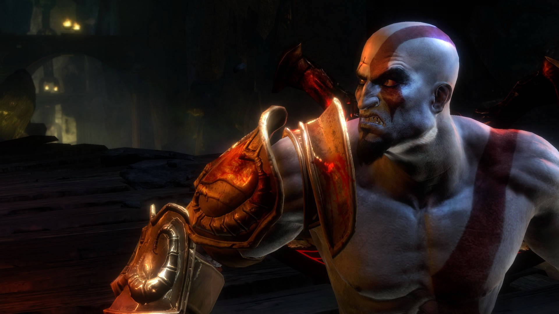 Spartan Kratos God Of War Background