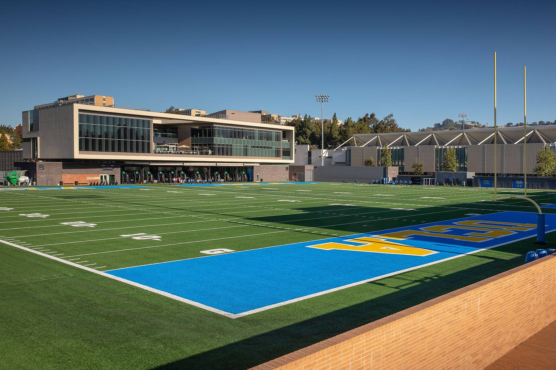 Spaulding Field Of Ucla Background