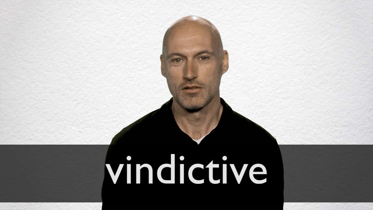 Speaker Against Vindictive People Background