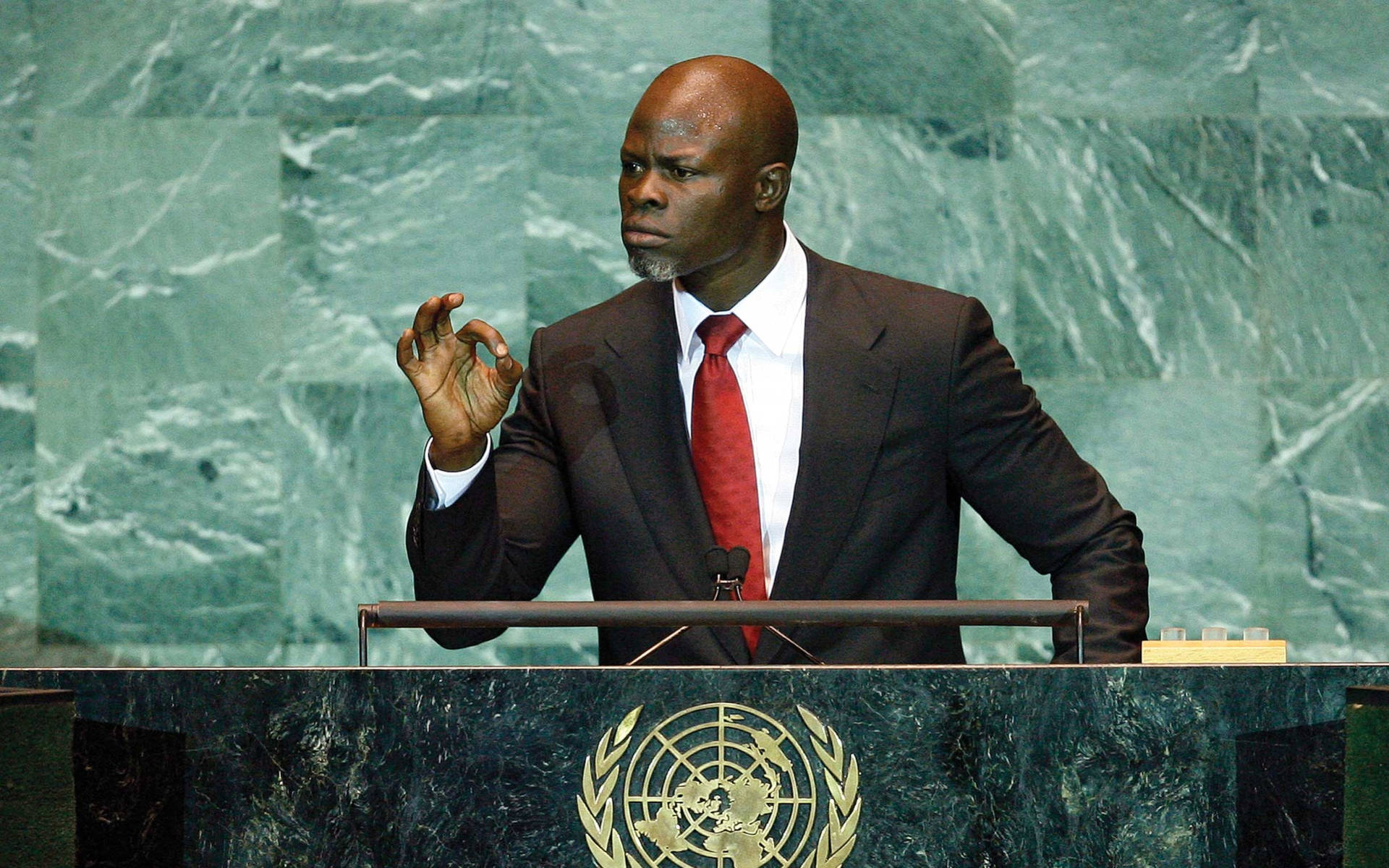 Speaker Djimon Hounsou Background