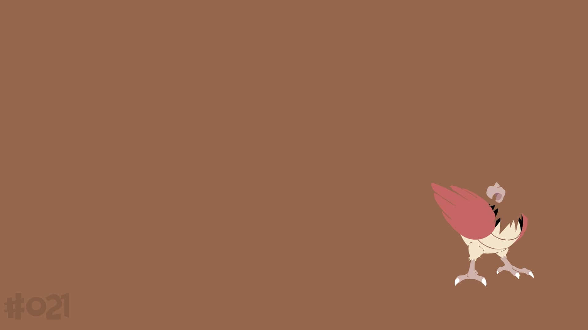 Spearow Pokemon Vector Art Background