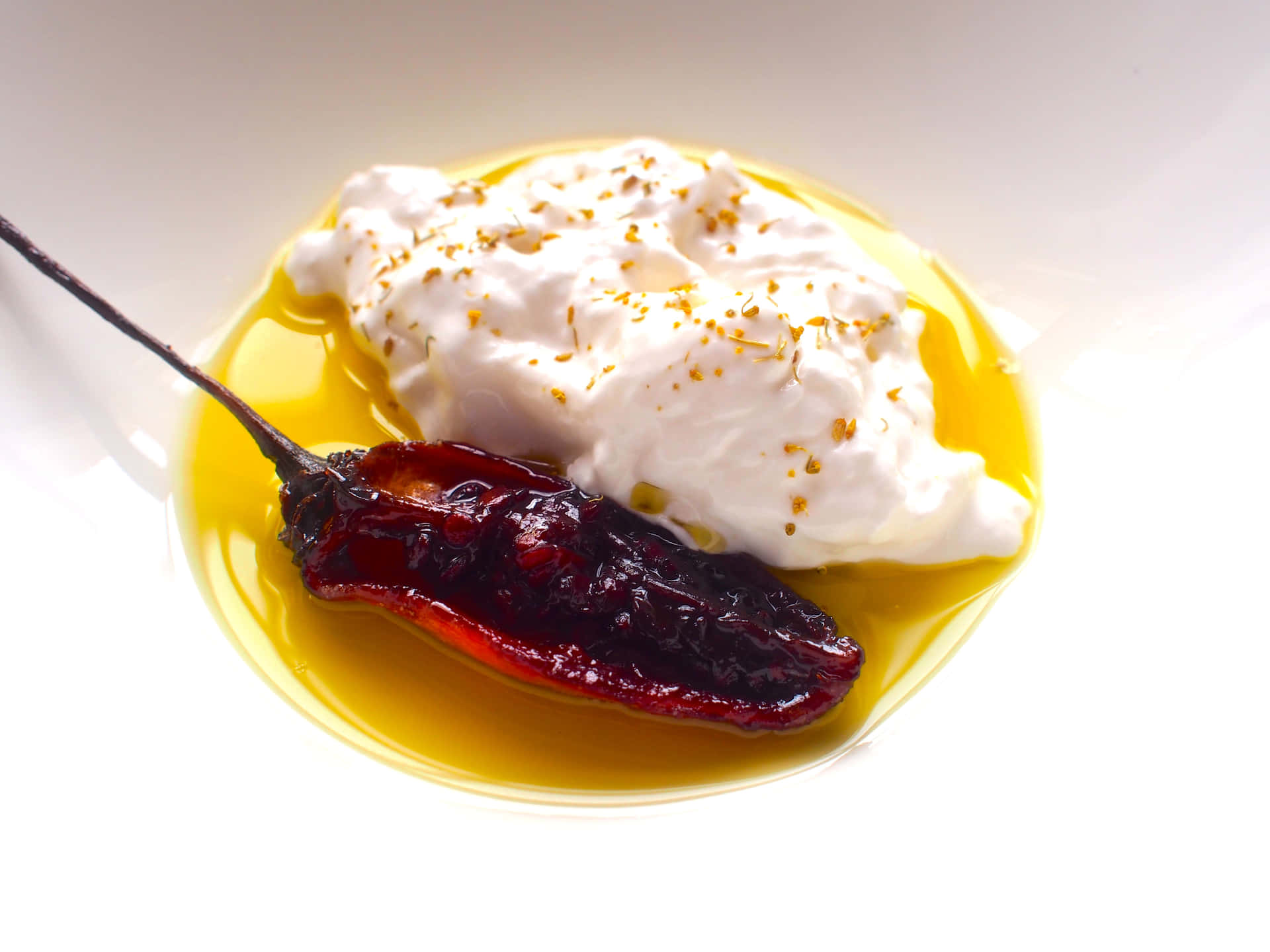 Special Burrata Made With Tropical Fruit Tamarillo