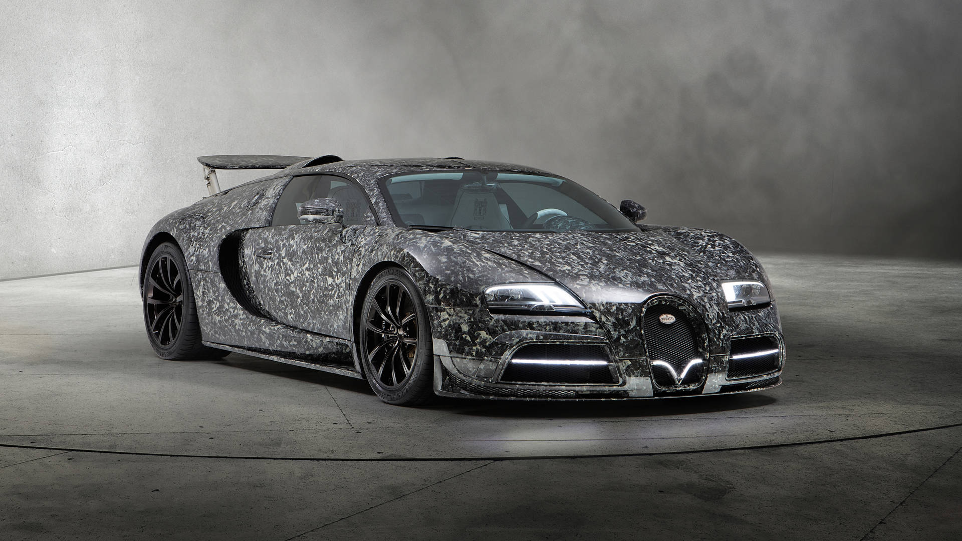 Speckled Cool Bugatti Veyron Background
