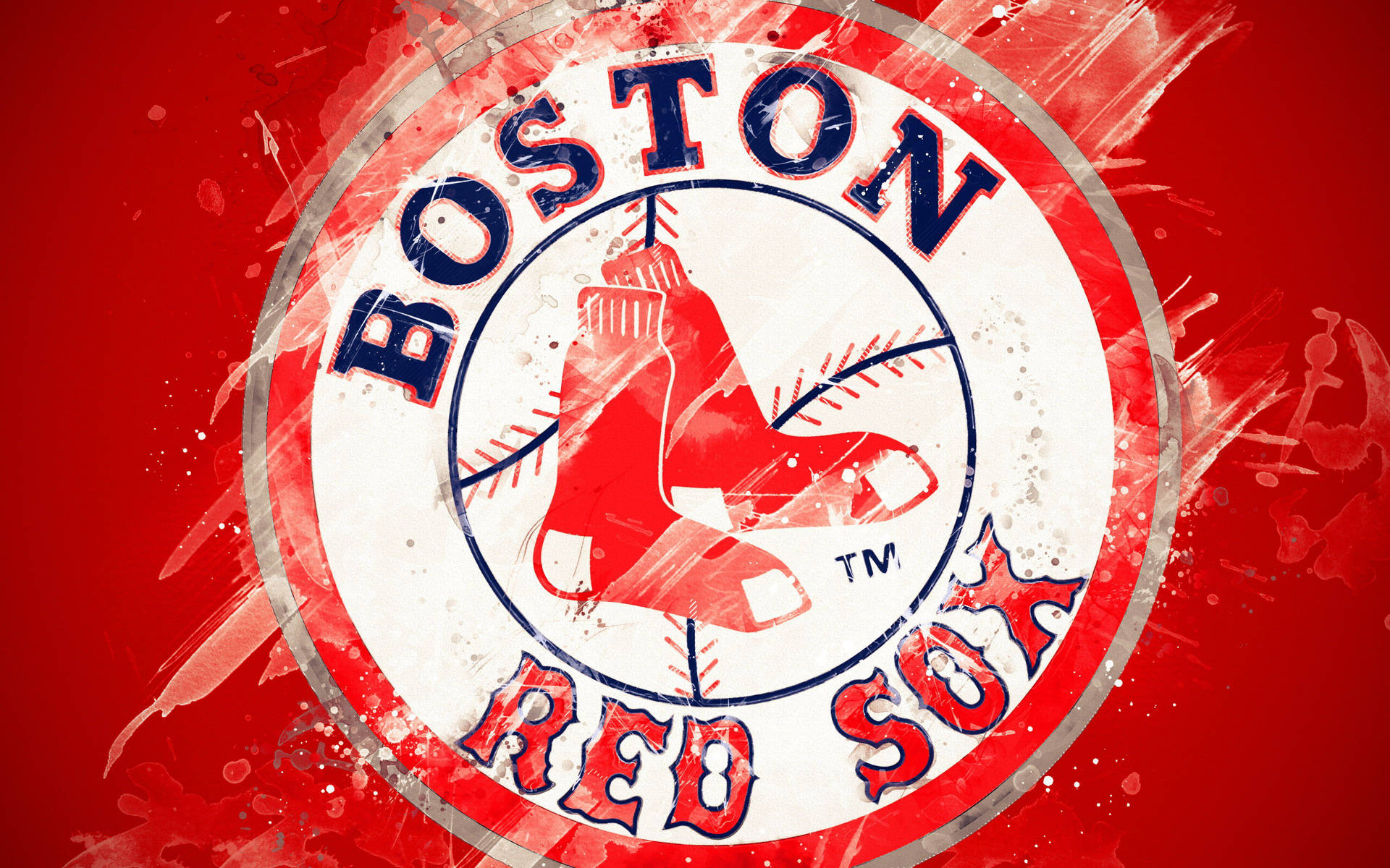 Spectacular Boston Red Sox Logo Background