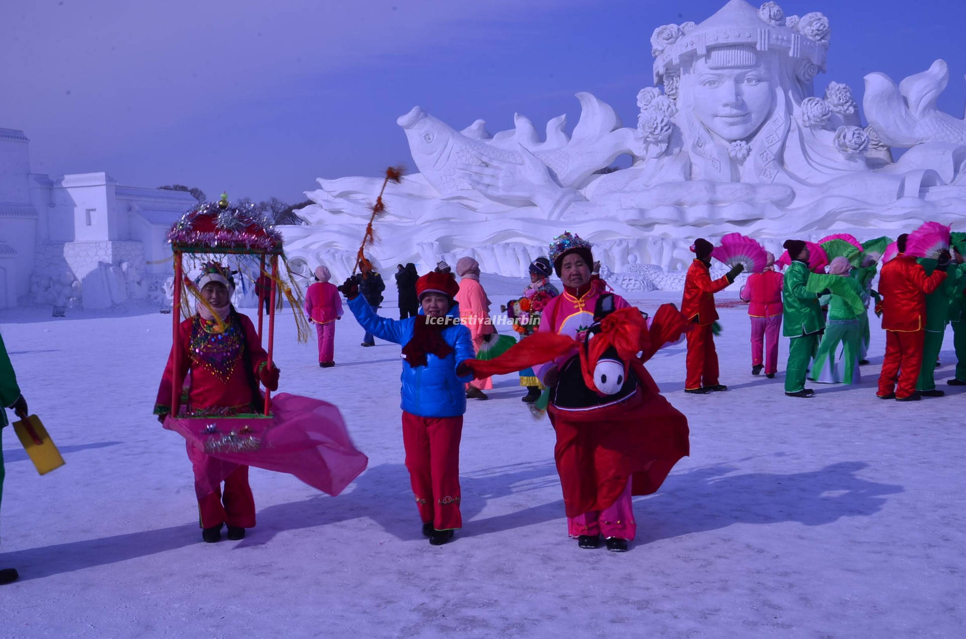 Spectacular Ice And Snow Sculpture Festival In Harbin