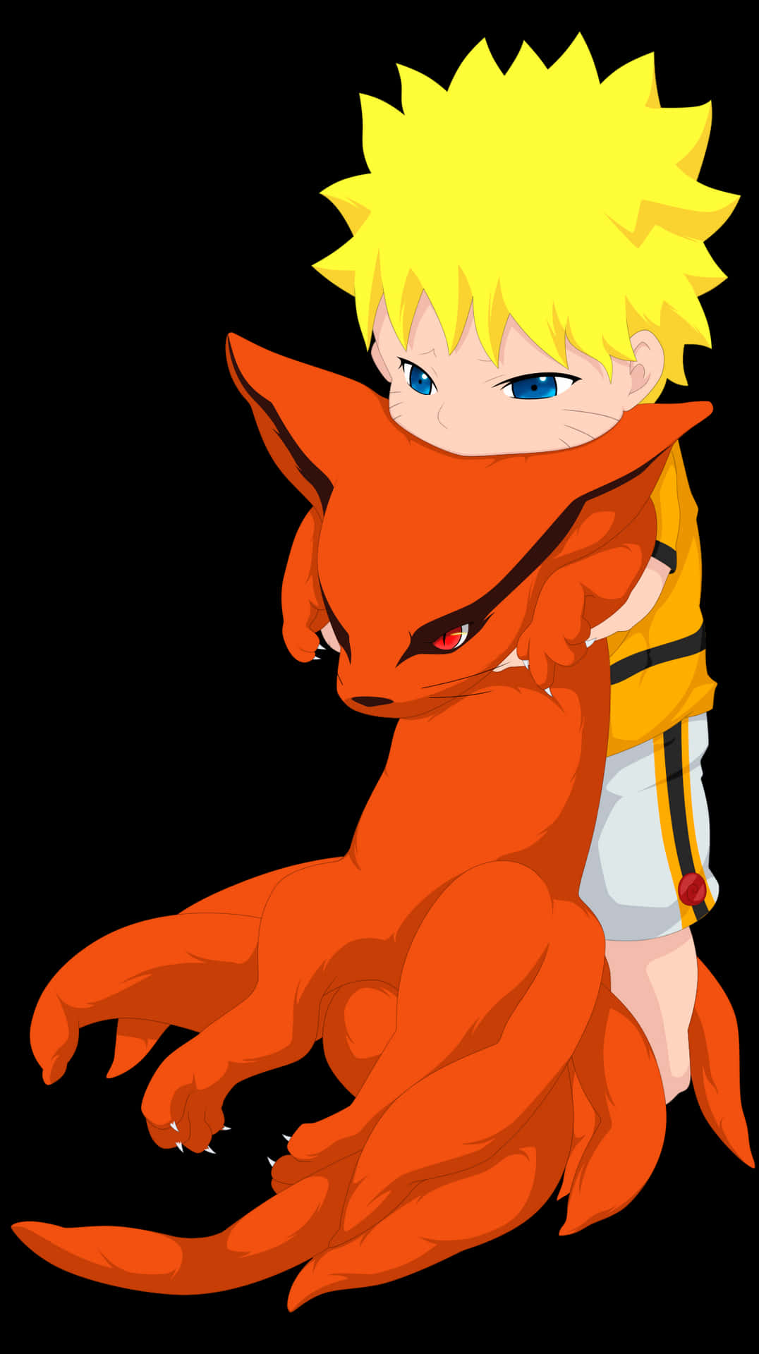 Spectacular Kurama, The Nine-tailed Fox Background
