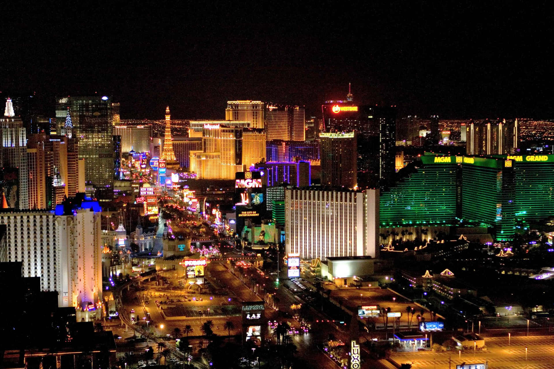Spectacular Las Vegas City Lights