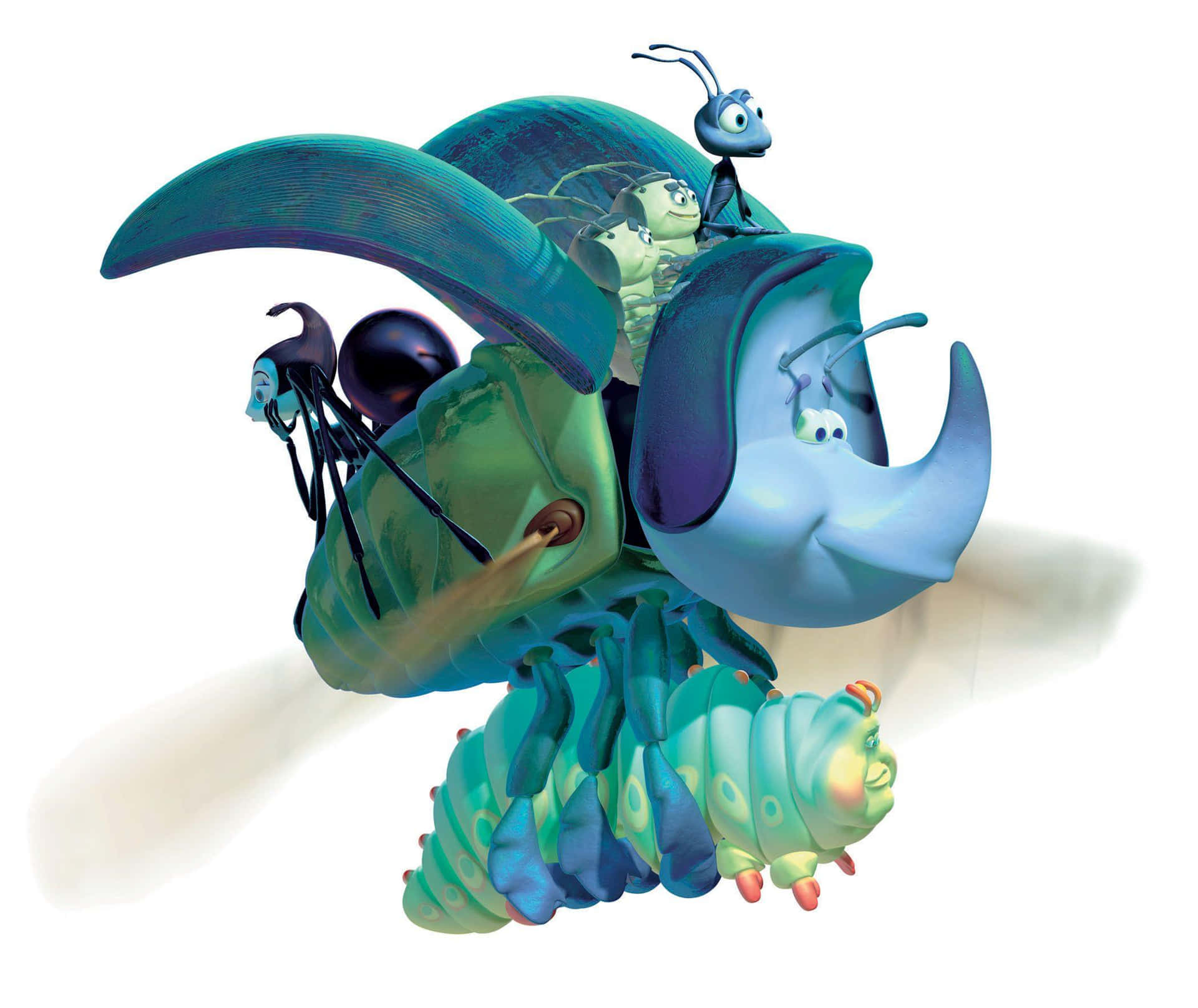 Spectacular Scene From A Bug's Life Background
