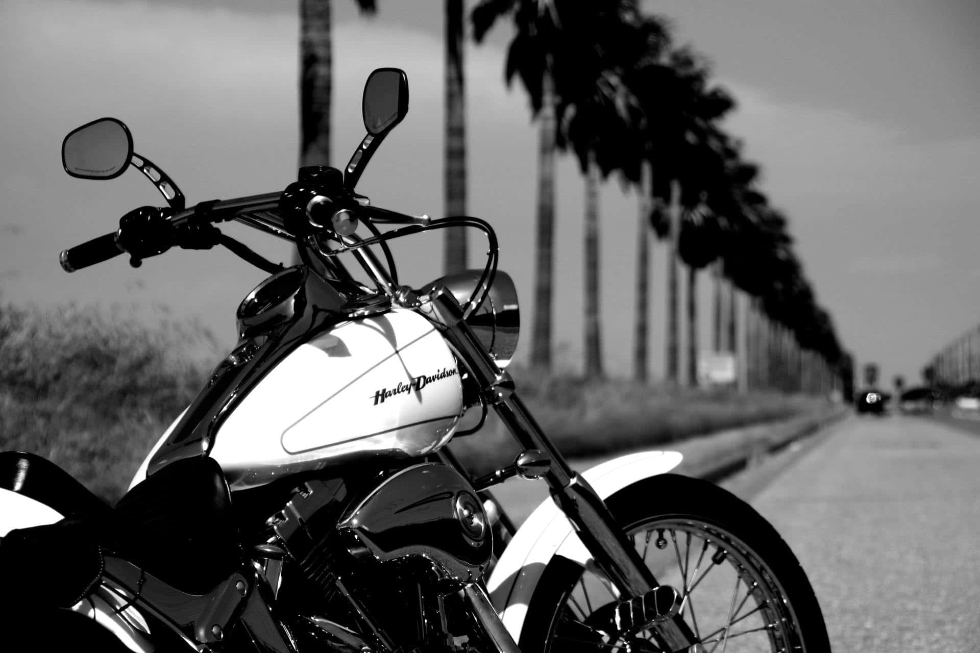 Speed And Style: An Hd Motorcycle Background