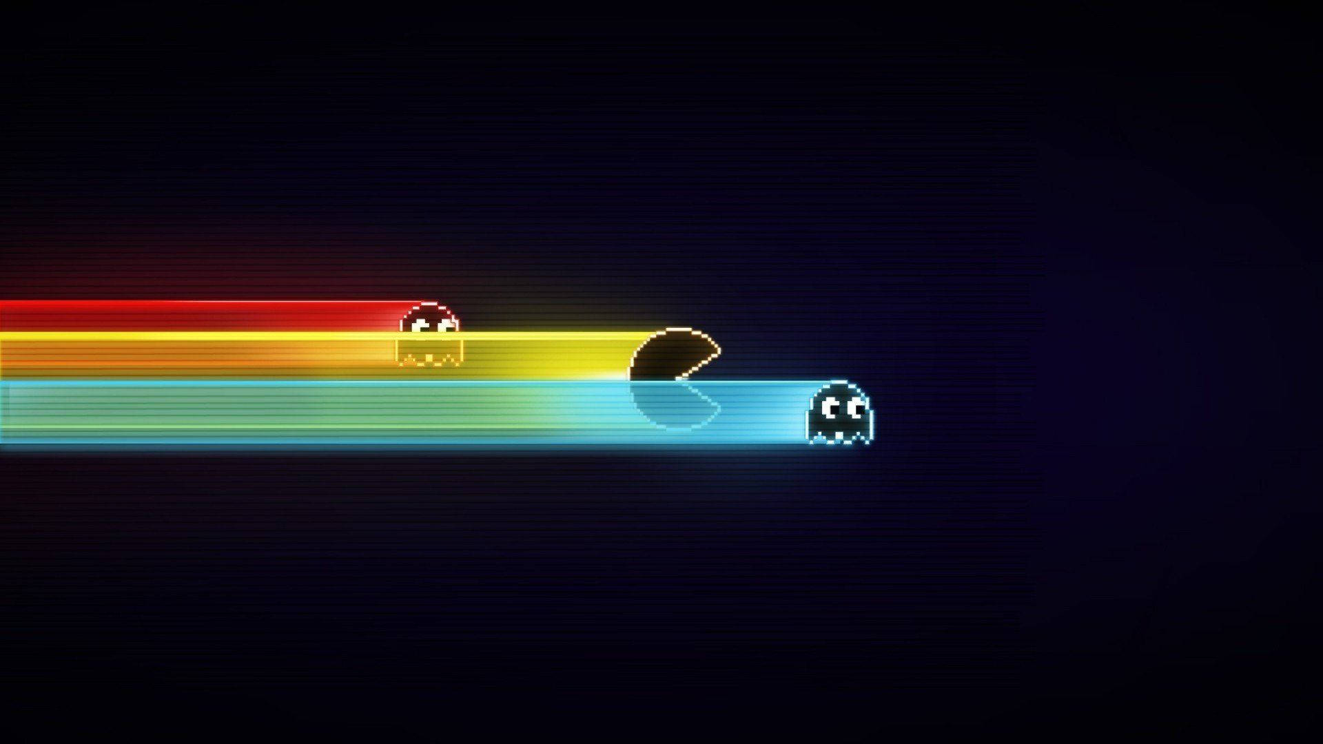 Speed Pacman Gaming Background