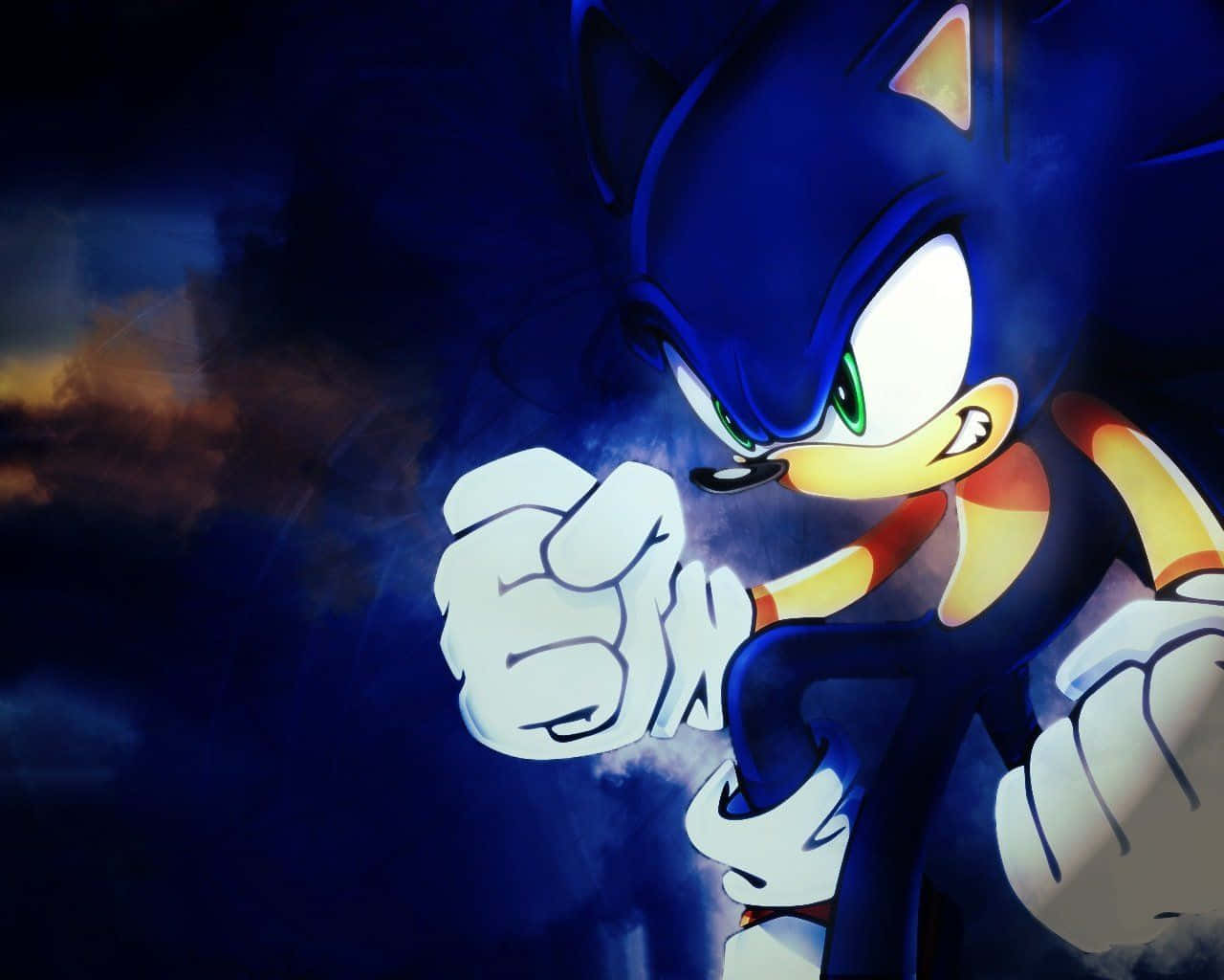 Speed, Power And Attitude - Sonic The Hedgehog In 4k Background