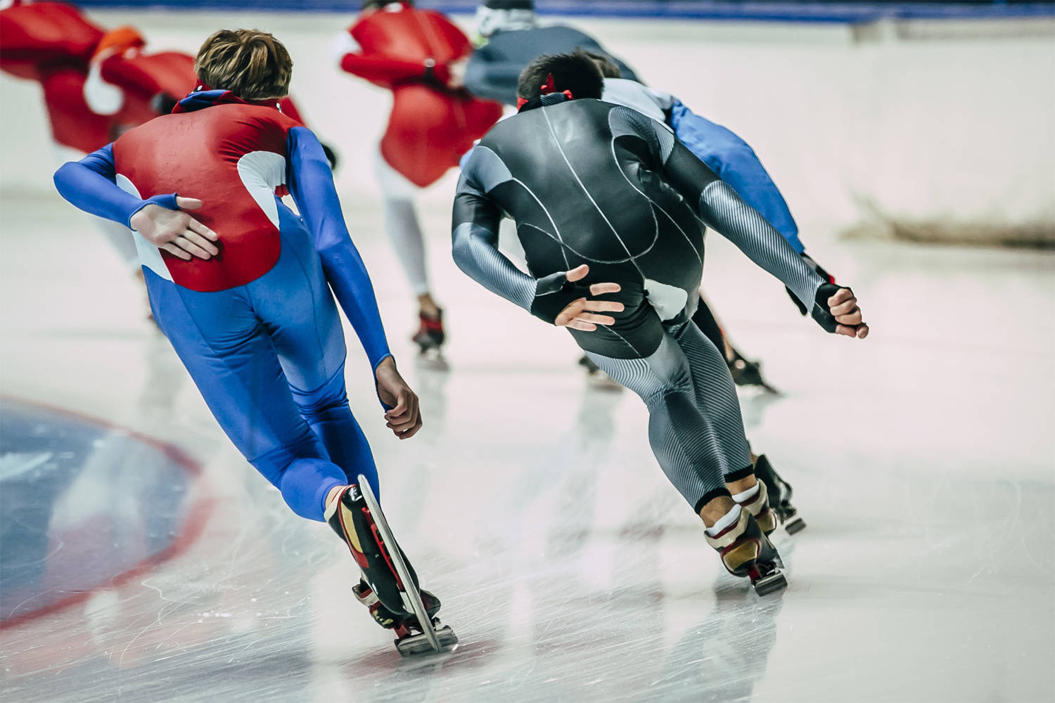 Speed Skating Training Background