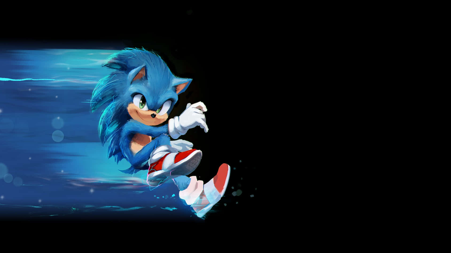 Speed To Victory As You Race Along With Sonic The Hedgehog Background
