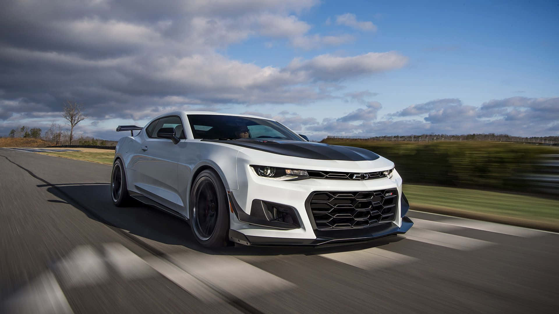 Speed Up In Style With Cool Camaro. Background