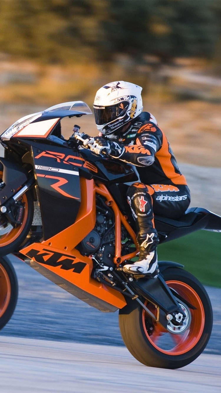 Speeding Ktm Iphone Background