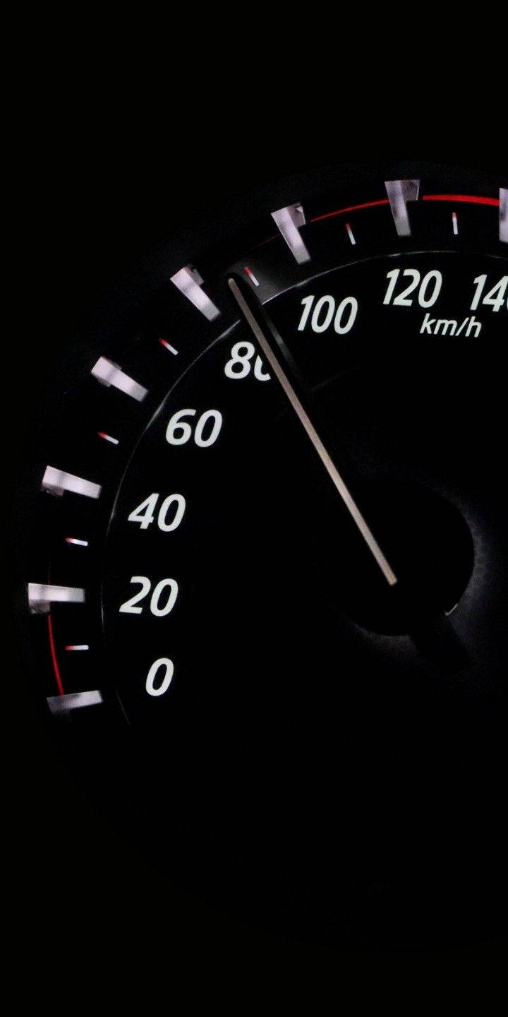 Speedtest Black And White Speedometer Background