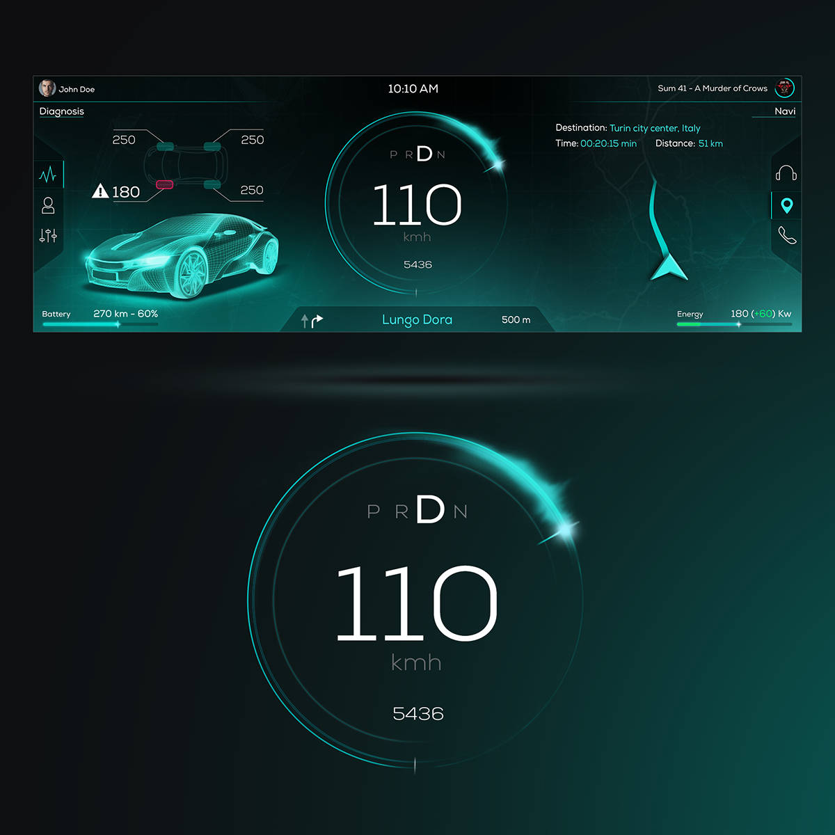 Speedtest Green Art Background