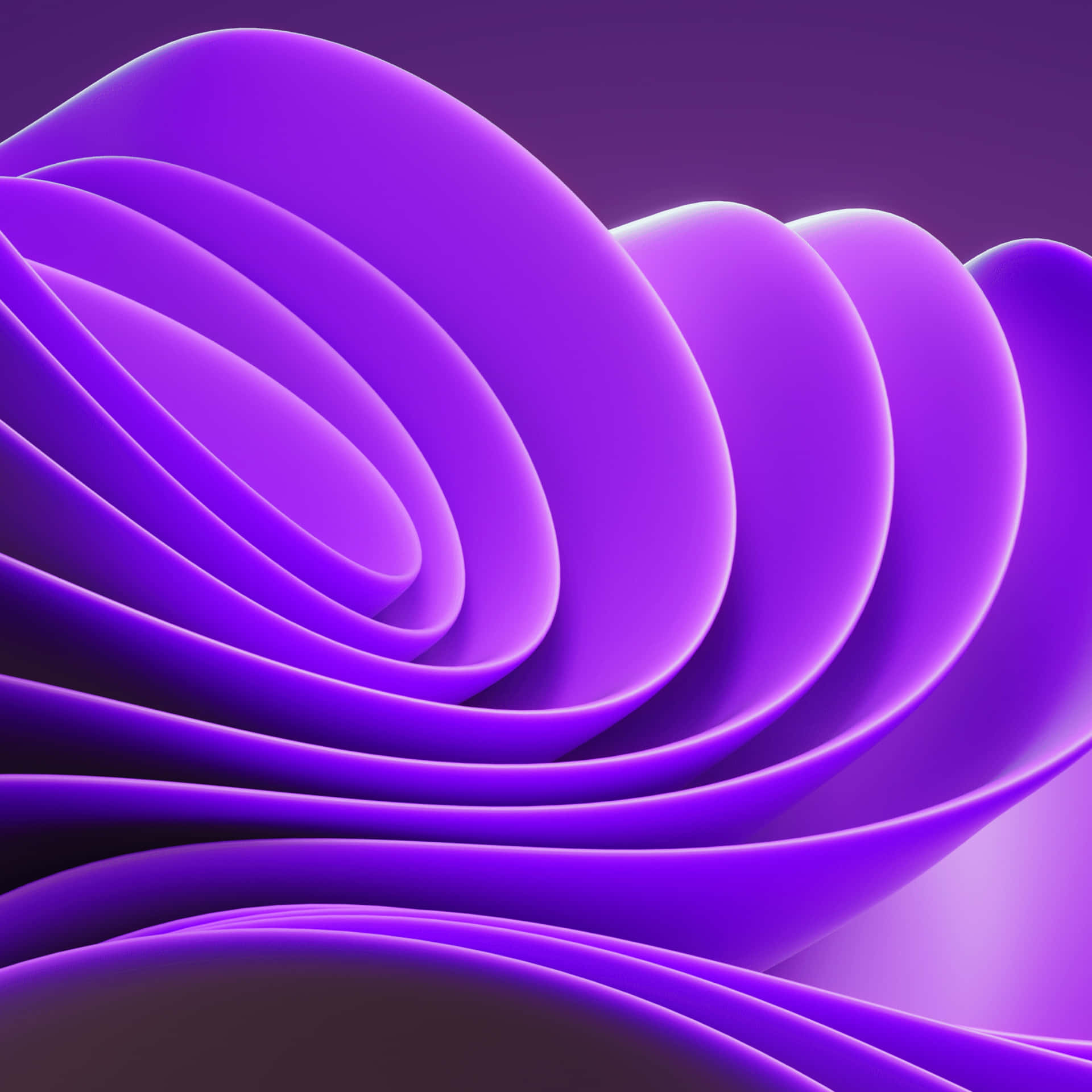 Spellbinding Abstract Art In Radiant Shades Of Purple